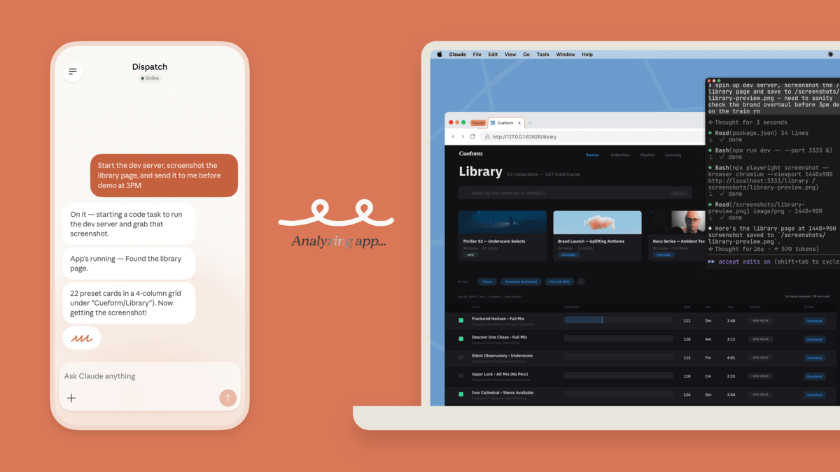 Claude Dispatch and Computer Use let you control your AI assistant from your phone while it works on your computer