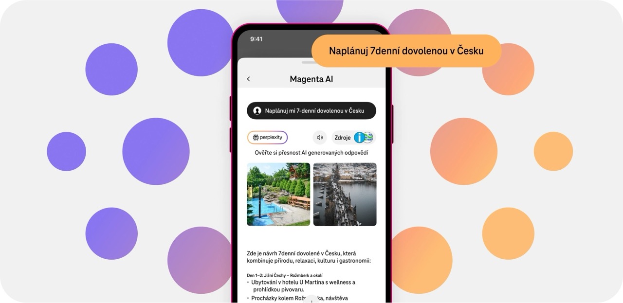 T-Mobile přinesl Magenta AI jako novou funkci přímo v aplikaci Můj T-Mobile